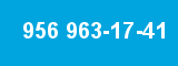 956 963-17-41 956 963-17-41